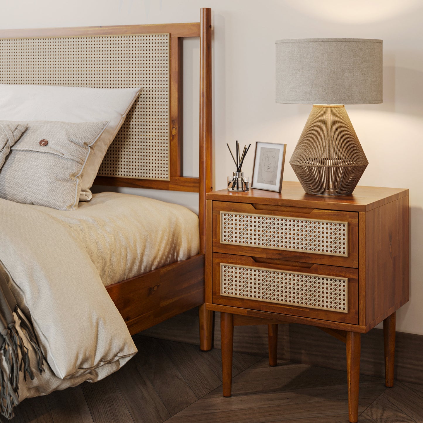 Alaya Bedside Table