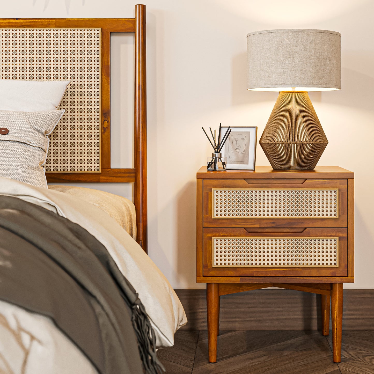 Alaya Bedside Table