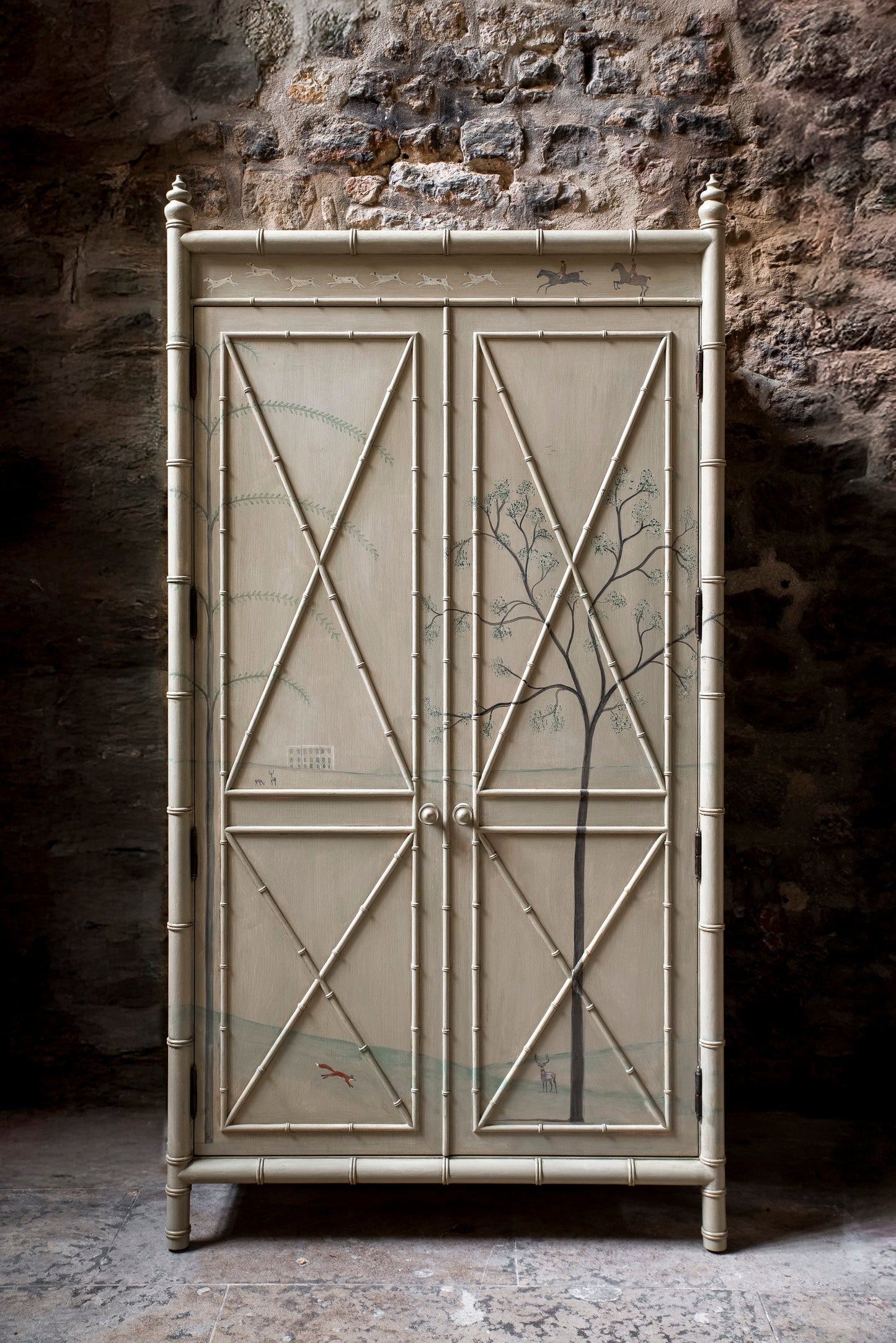 Equator Solid Wood Wardrobe