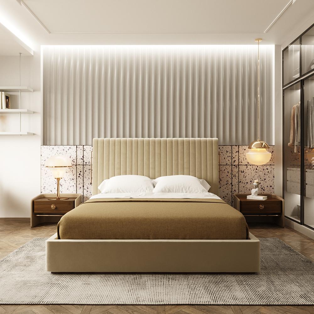 Ember Upholstered Bed