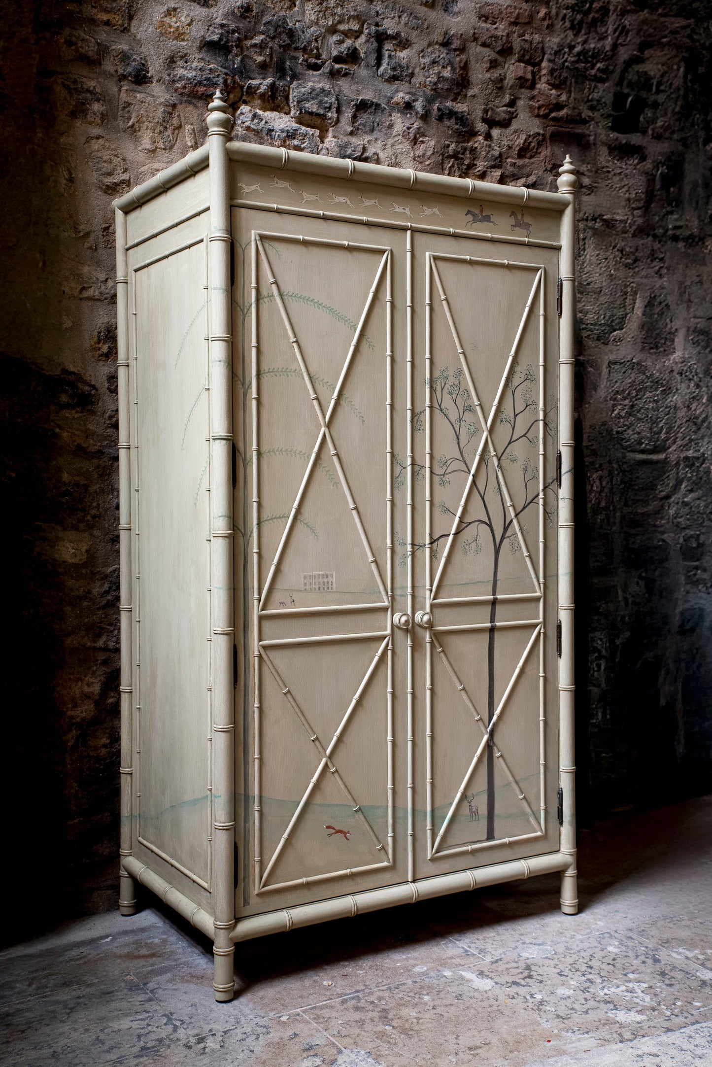 Equator Solid Wood Wardrobe