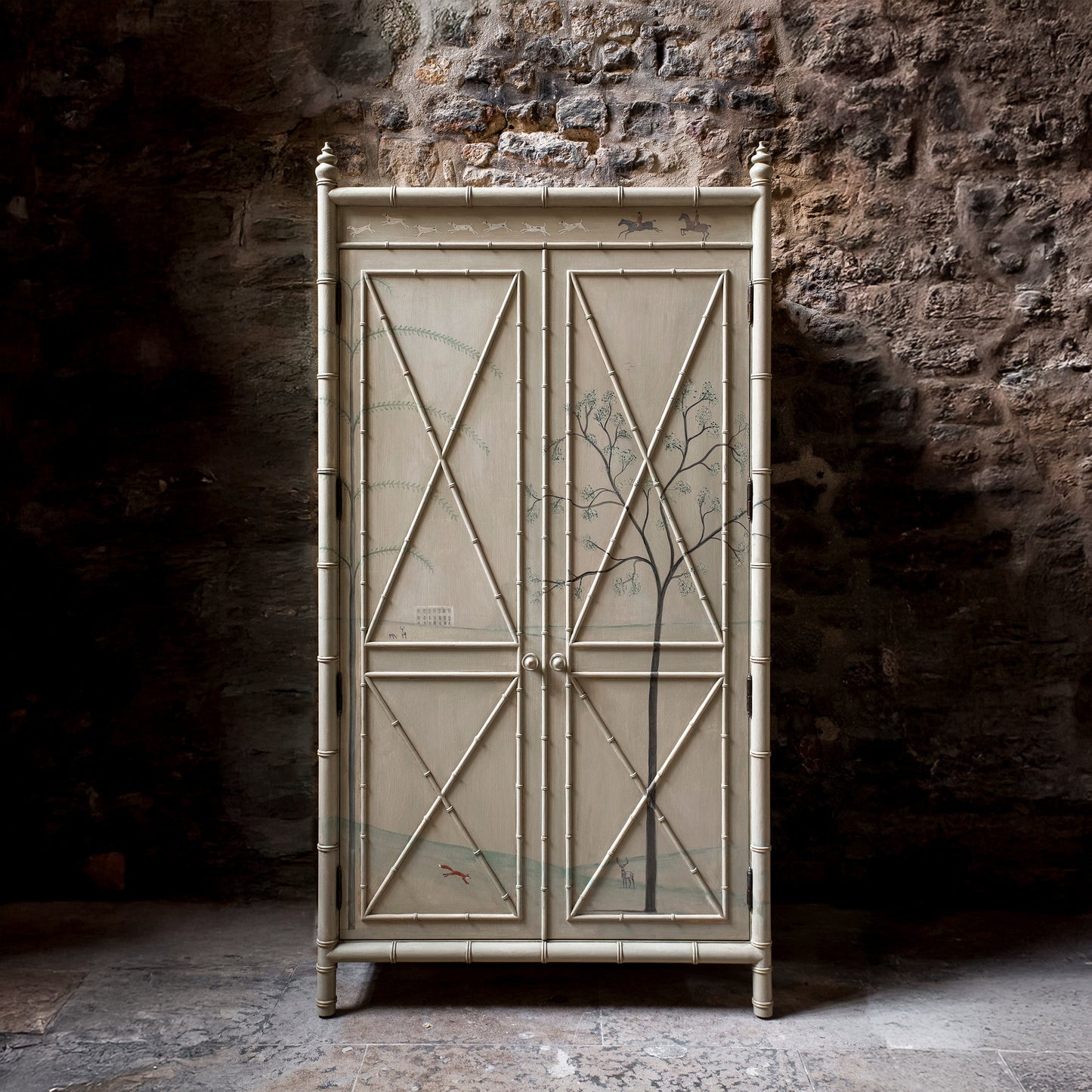 Equator Solid Wood Wardrobe