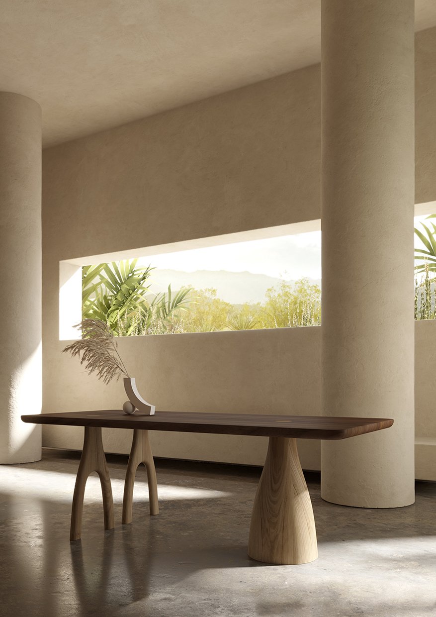 Mocha Dining Table